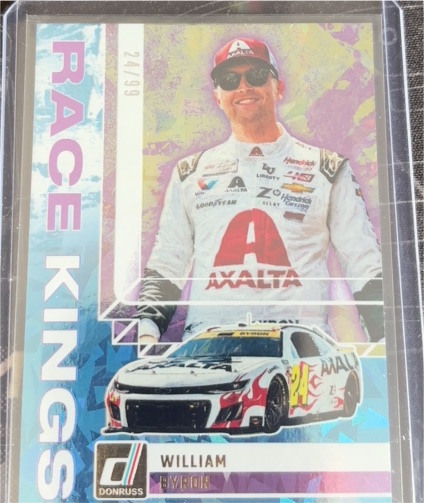 2025 Donruss NASCAR Race Kings #3 William Byron — front