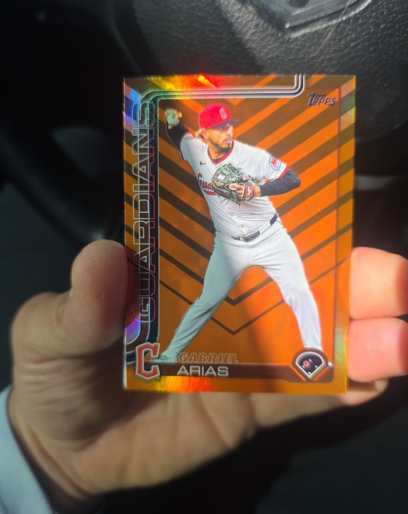 2025 Topps Update #US206 Gabriel Arias — front