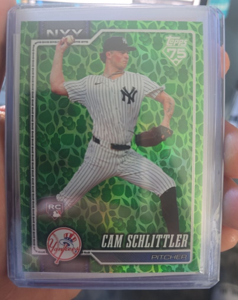 2026 Topps Series 1 #111 Cam Schlittler — front