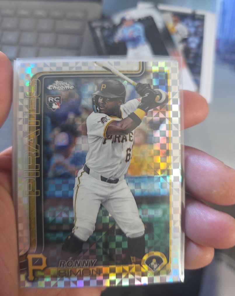 2025 Topps Chrome Update #USC35 Ronny Simon — front