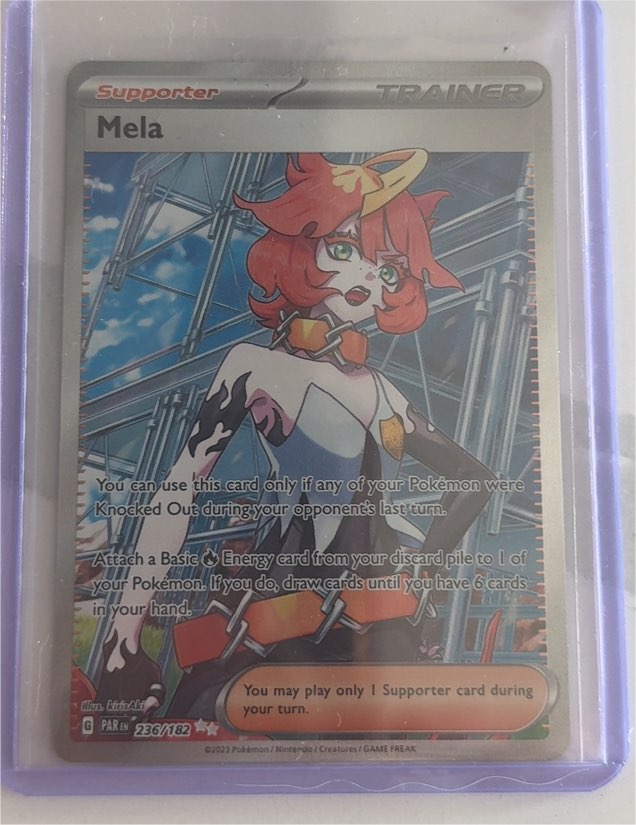 2023 Pokémon Paradox Rift #236 Mela — front