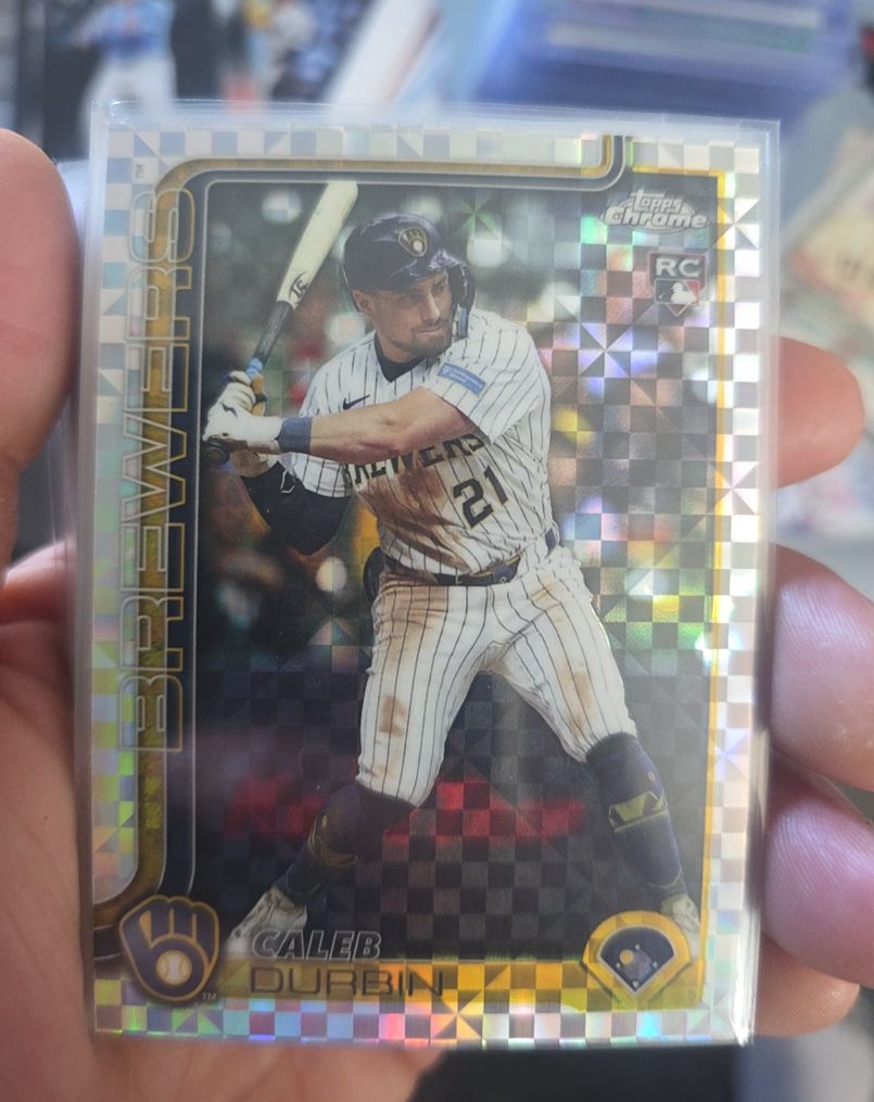 2025 Topps Chrome Update Series #USC82 Caleb Durbin — front