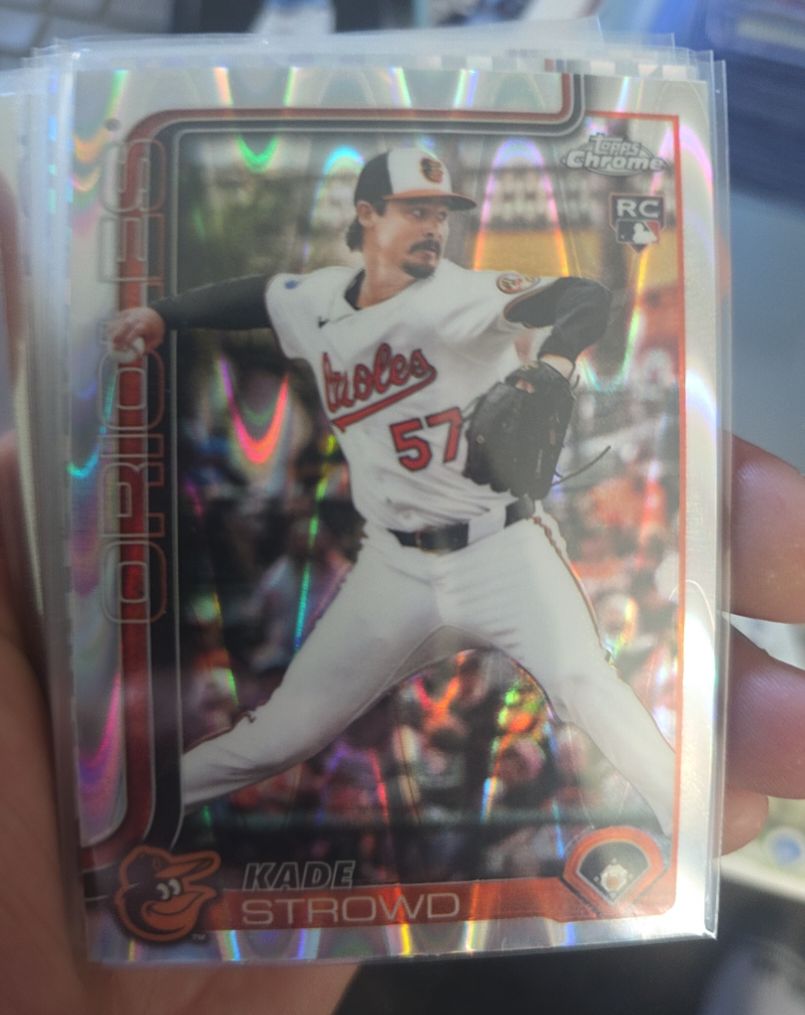 2025 Topps Chrome Update Series #USC193 Kade Strowd — front
