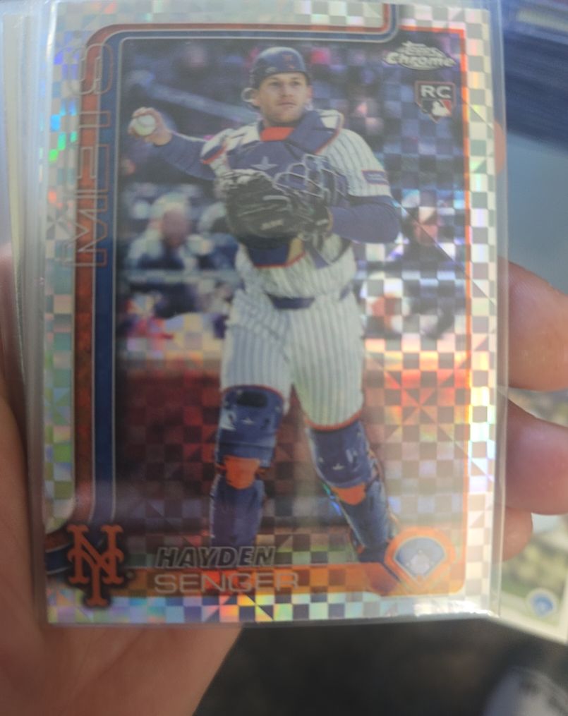 2025 Topps Chrome Update #USC128 Hayden Senger — front