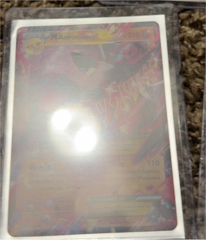 2016 Pokemon TCG XY98 M Aerodactyl EX — front