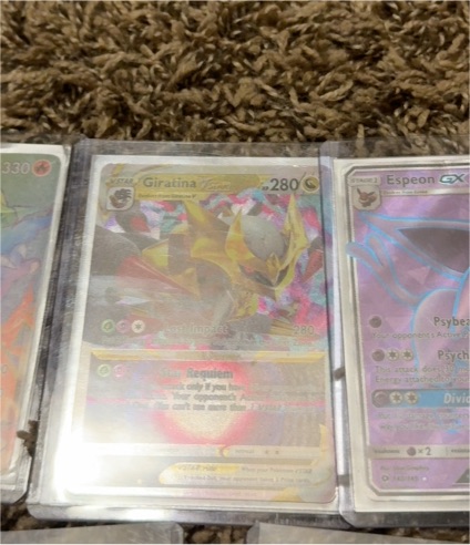 2022 Pokémon TCG Lost Origin #186 Giratina — front