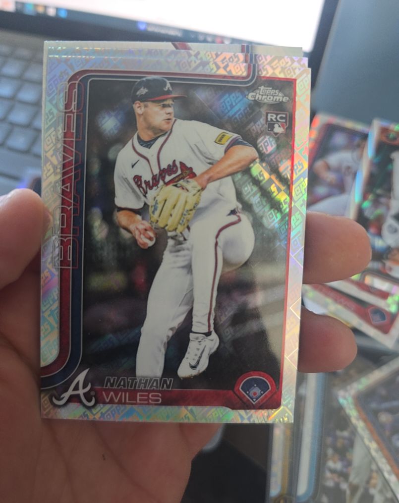 2025 Topps Chrome Update #USC172 Nathan Wiles — front
