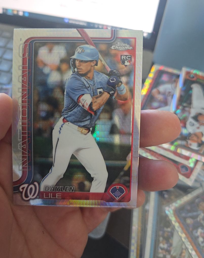 2025 Topps Chrome Update #USC146 Daylen Lile — front