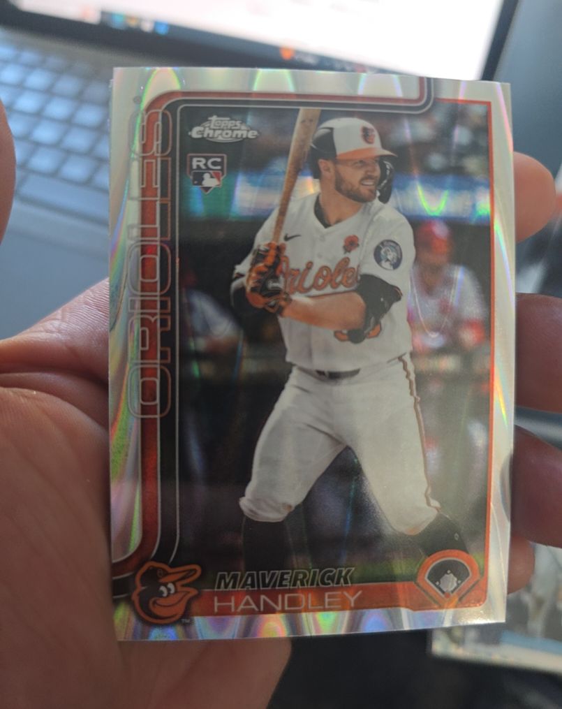 2025 Topps Chrome Update #USC58 Maverick Handley — front