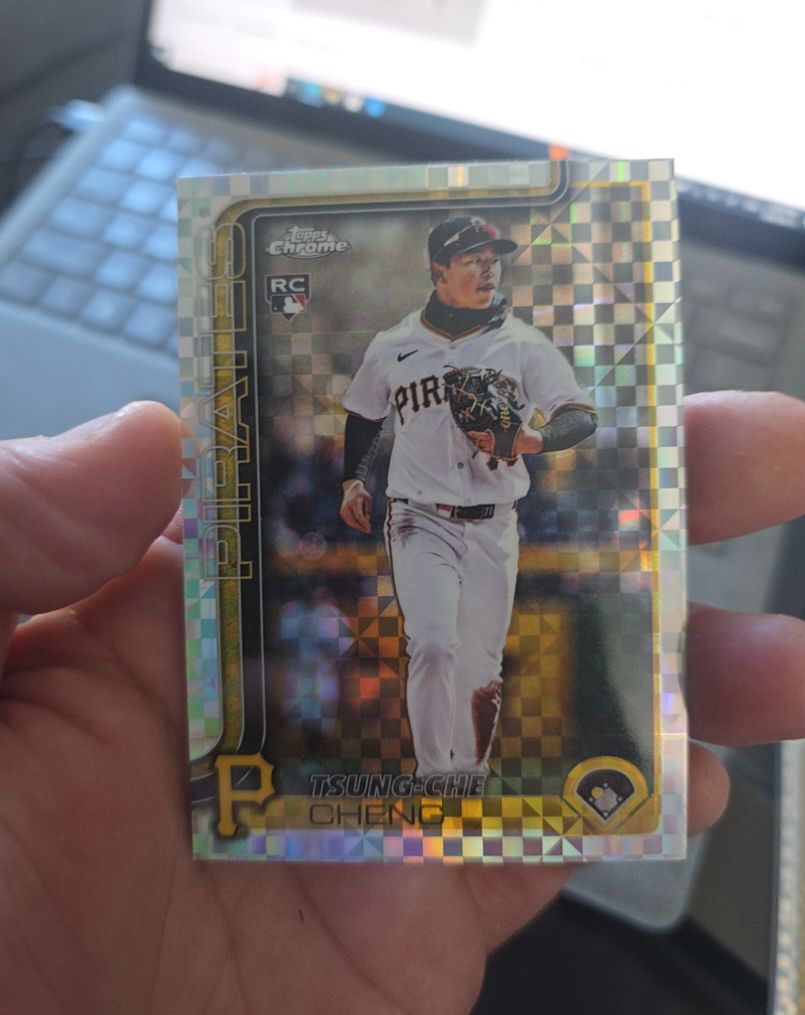 2025 Topps Chrome Update #USC74 Tsung-Che Cheng — front