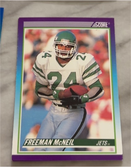 1990 Score #473 Freeman McNeil — front