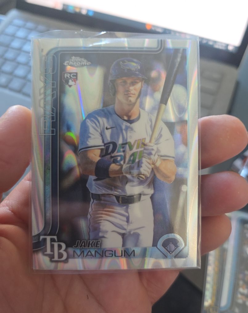 2025 Topps Chrome Update Series #USC176 Jake Mangum — front