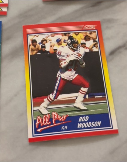 1990 Score All Pro #577 Rod Woodson — front