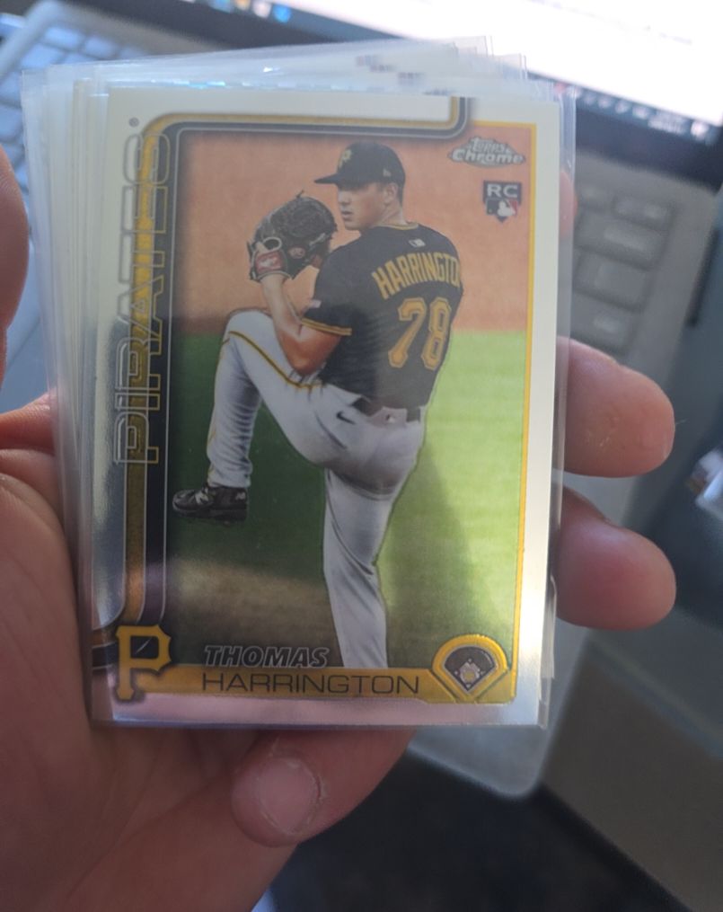 2025 Topps Chrome Update #USC177 Thomas Harrington — front