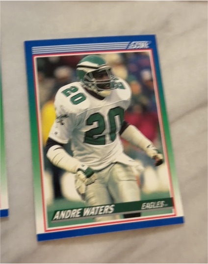 1990 Score #413 Andre Waters — front