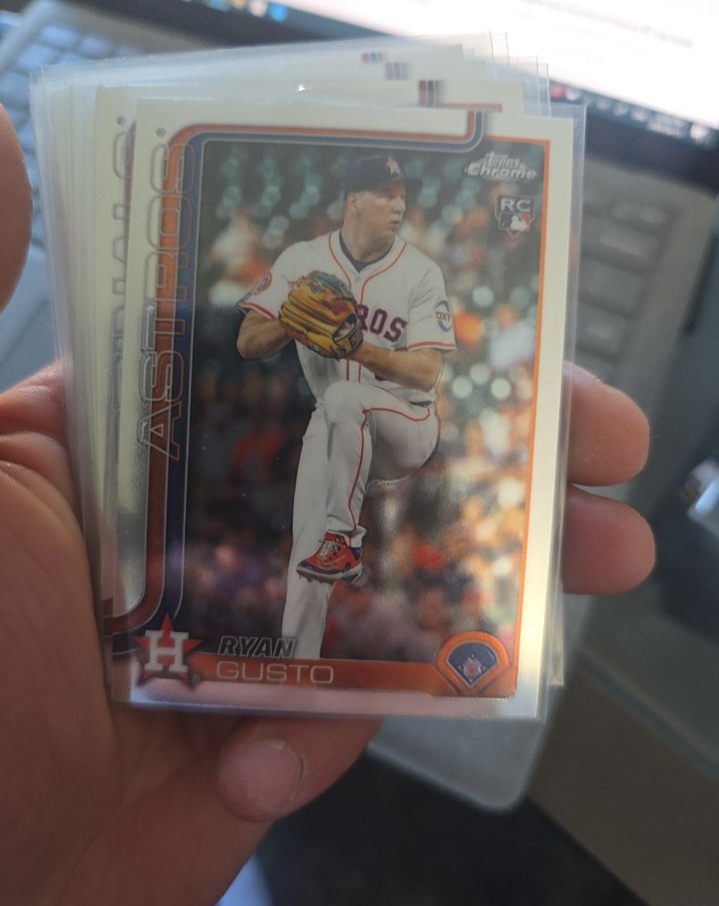 2025 Topps Chrome Update #USC107 Ryan Gusto — front