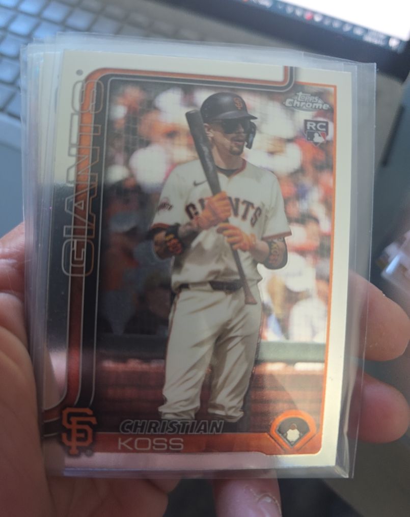 2025 Topps Chrome Update #USC26 Christian Koss — front