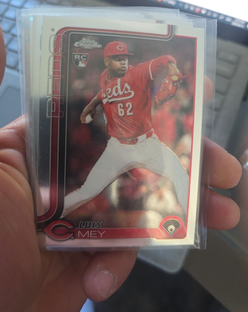 2025 Topps Chrome Update Series #USC140 Luis Mey — front