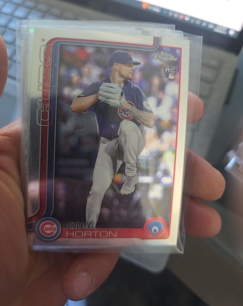 2025 Topps Chrome Update #USC63 Cade Horton — front