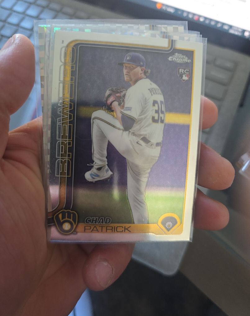 2025 Topps Chrome Update #USC90 Chad Patrick — front