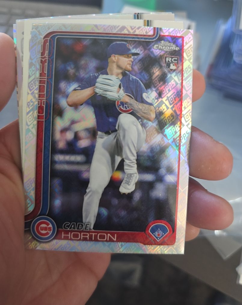 2025 Topps Chrome Update #USC63 Cade Horton — front