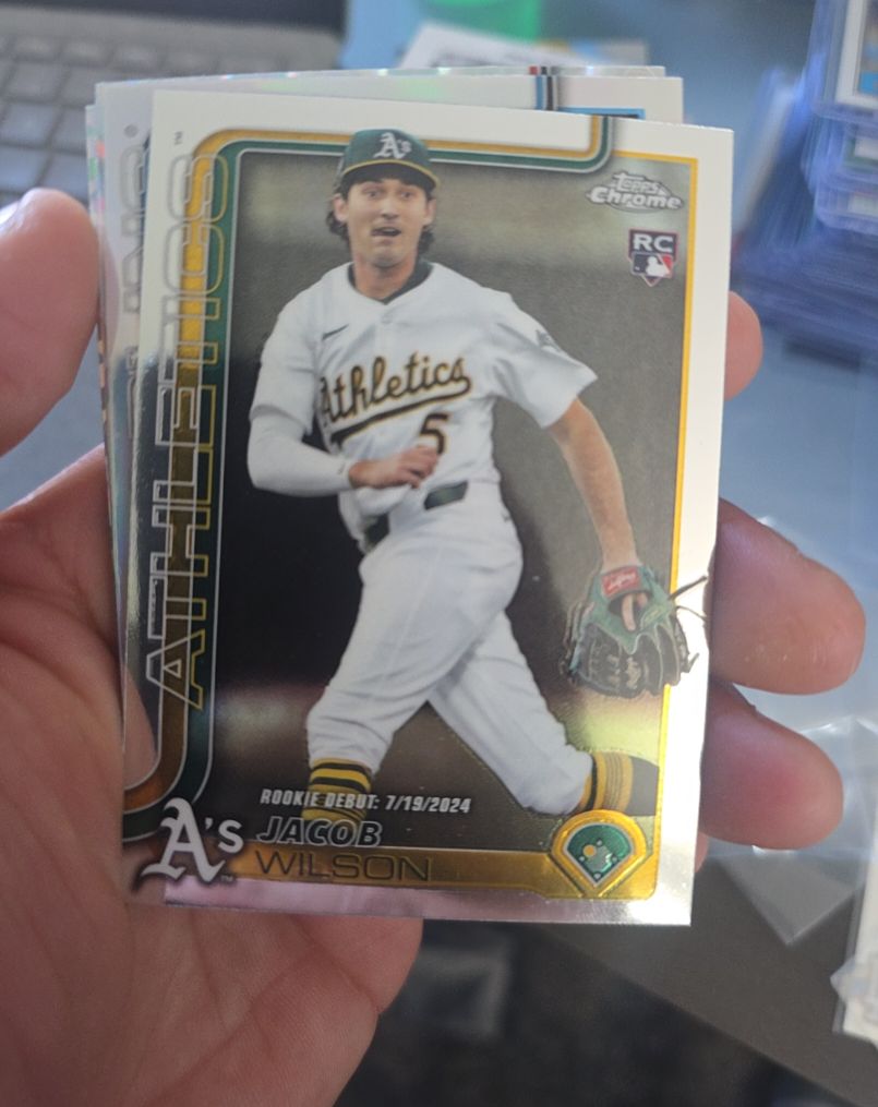 2025 Topps Chrome Update #USC150 Jacob Wilson — front