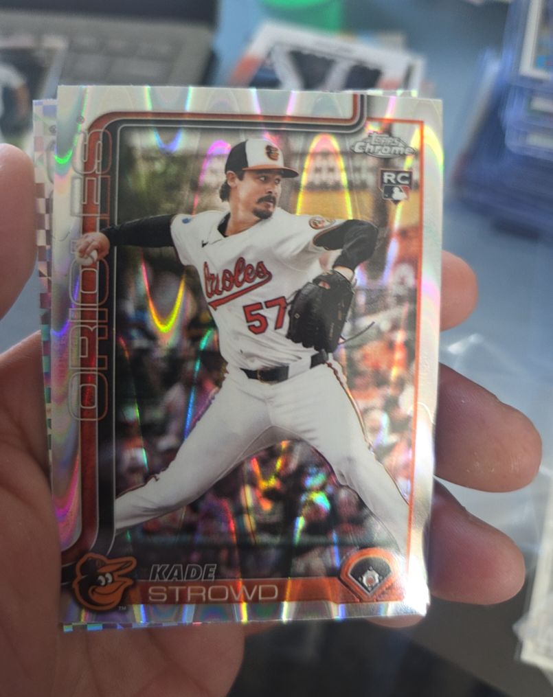 2025 Topps Chrome Update Series #USC193 Kade Strowd — front