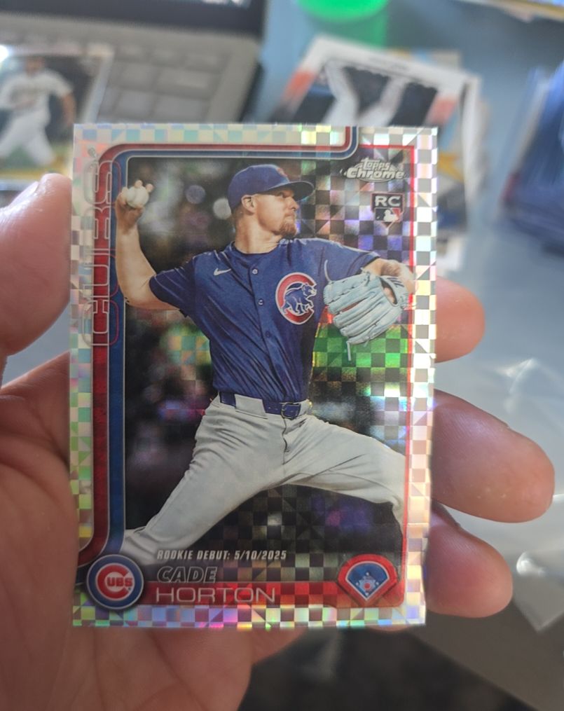 2025 Topps Chrome Update #USC102 Cade Horton — front