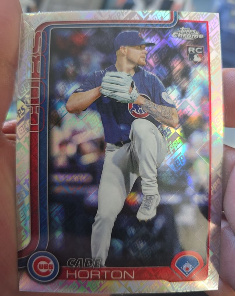 2025 Topps Chrome Update #USC63 Cade Horton — front