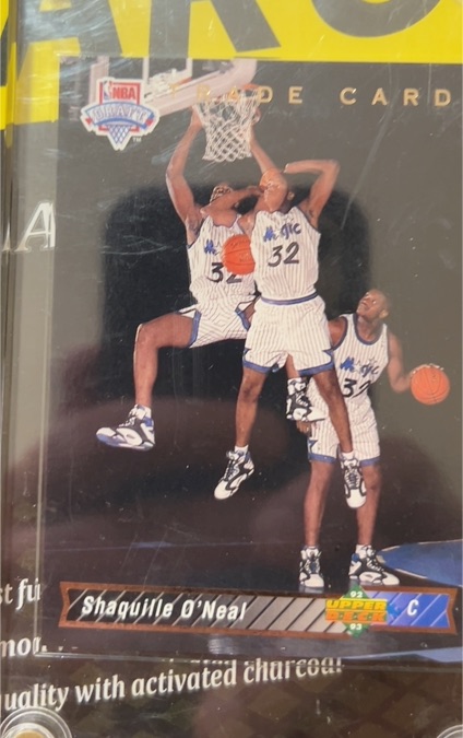 1992-93 Upper Deck #1B Shaquille O'Neal — front