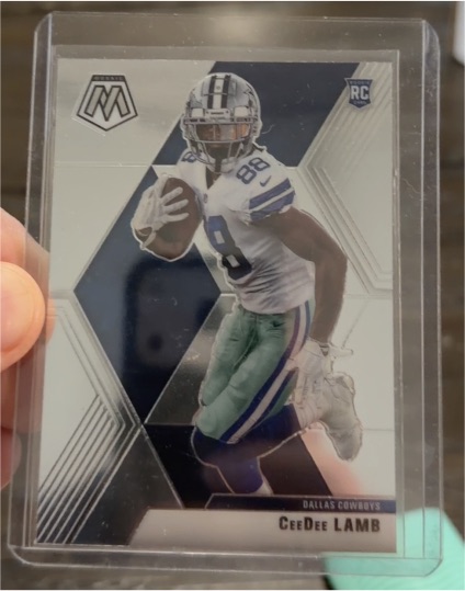 2020 Panini Mosaic #207 CeeDee Lamb — front