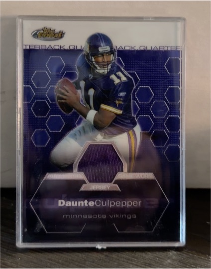 2003 Topps Finest #114 Daunte Culpepper — front