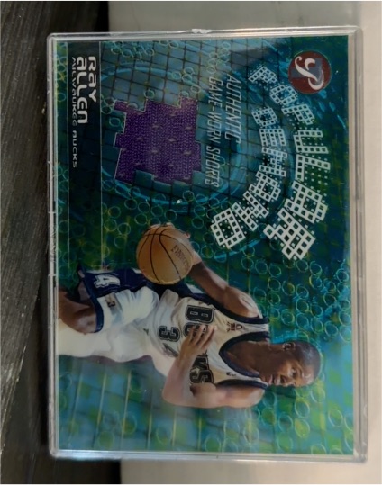 2002-03 Topps Pristine Popular Demand #PD-RA Ray Allen — front
