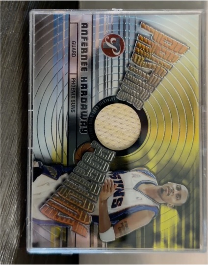 2002-03 Topps Pristine Portions #PPO-AHA Anfernee Hardaway — front