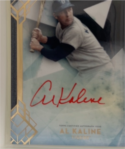 2019 Topps Tribute #TA-AK Al Kaline — front
