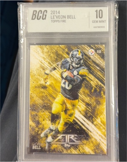 2014 Topps Fire #100 Le'Veon Bell — front