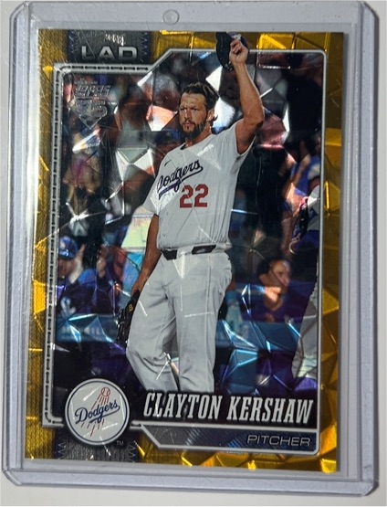2026 Topps Series 1 #22 Clayton Kershaw — front