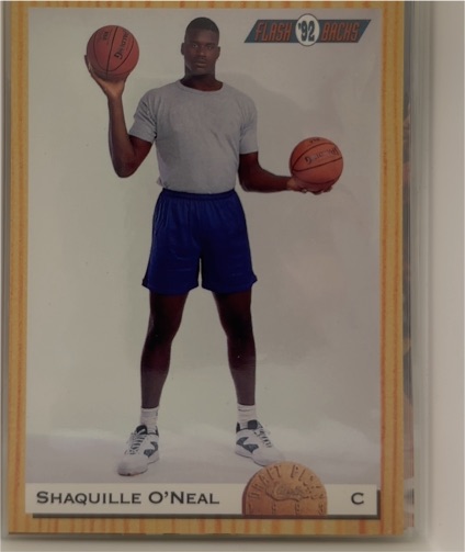 1992 Classic Draft Picks #104 Shaquille O'Neal 92 Flash Backs — front