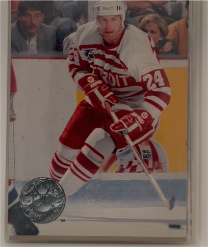 1991-92 Pro Set Platinum #34 Bob Probert — front