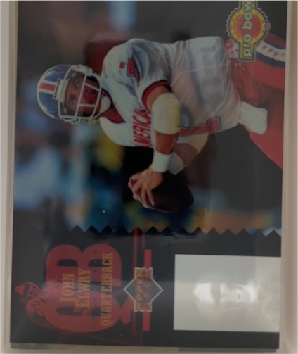 1994 Upper Deck #PB12 John Elway Pro Bowl — front