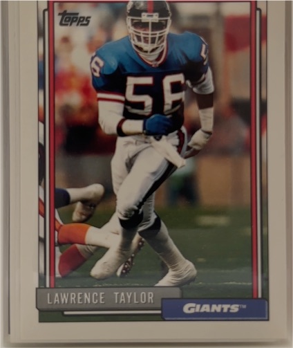 1995 Topps #56 Lawrence Taylor — front