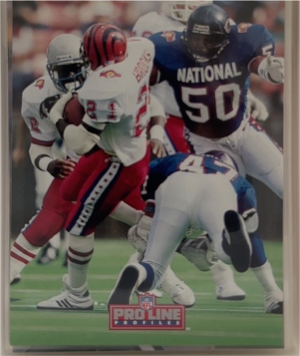 1992 Pro Line Profiles #25 Carl Banks — front
