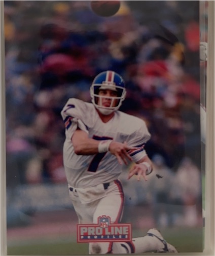1992 Pro Line Profiles #228 John Elway — front