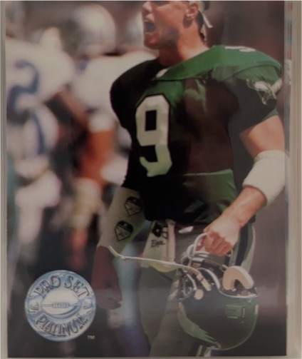 1991 Pro Set Platinum #250 Jim McMahon — front