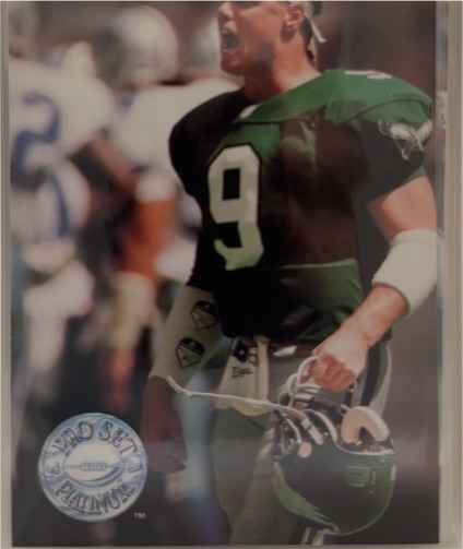 1991 Pro Set Platinum #250 Jim McMahon — front