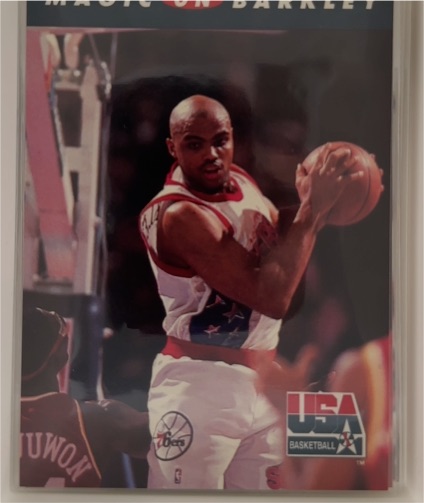 1992 SkyBox USA #101 Charles Barkley Magic on Barkley — front
