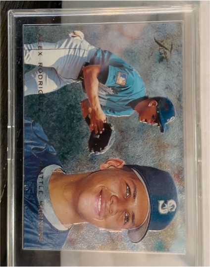 1995 Fleer Flair #85 Alex Rodriguez — front