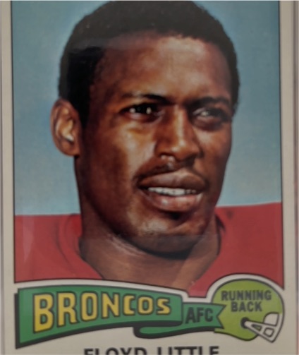 1975 Topps Football #132 Floyd Little — front