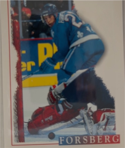 1995-96 Score #31 Peter Forsberg — front