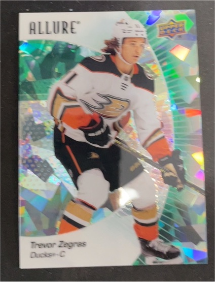 2023-24 Upper Deck Allure #64 Trevor Zegras — front